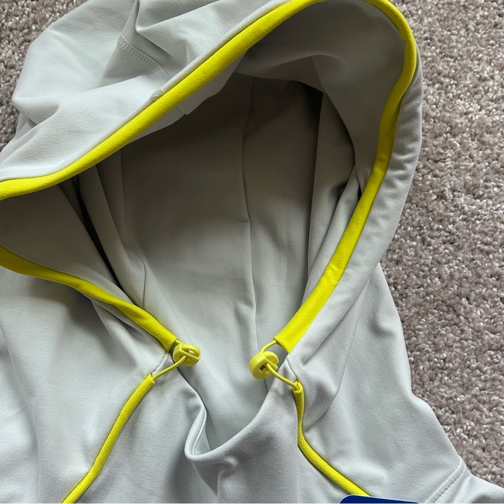 New With Tags FILA Ladies' Training Hoodie Funnel Neck Gray Size Large - Picture 7 of 12